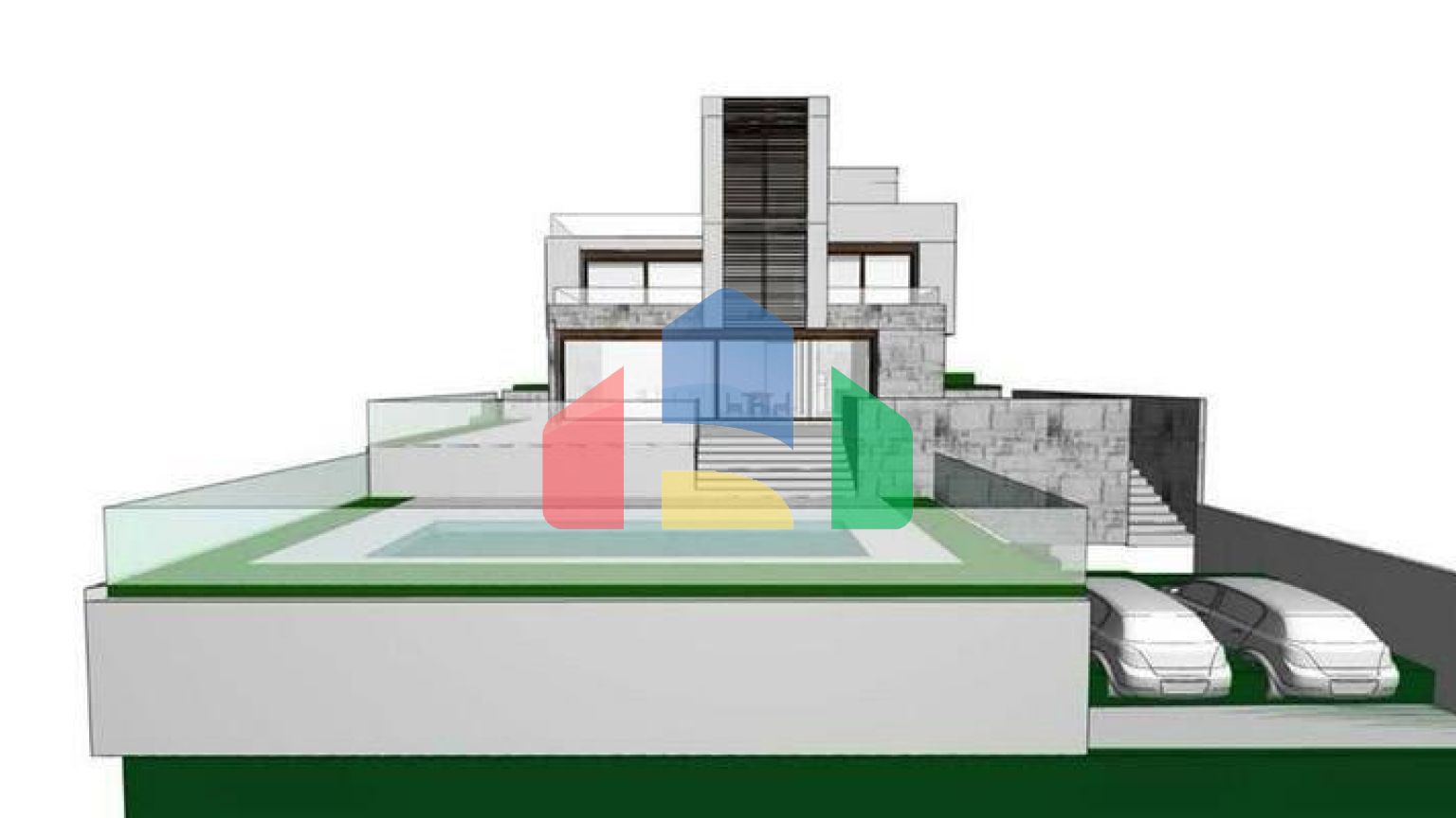 Новый дом в Баре, район Зелёный пояс
