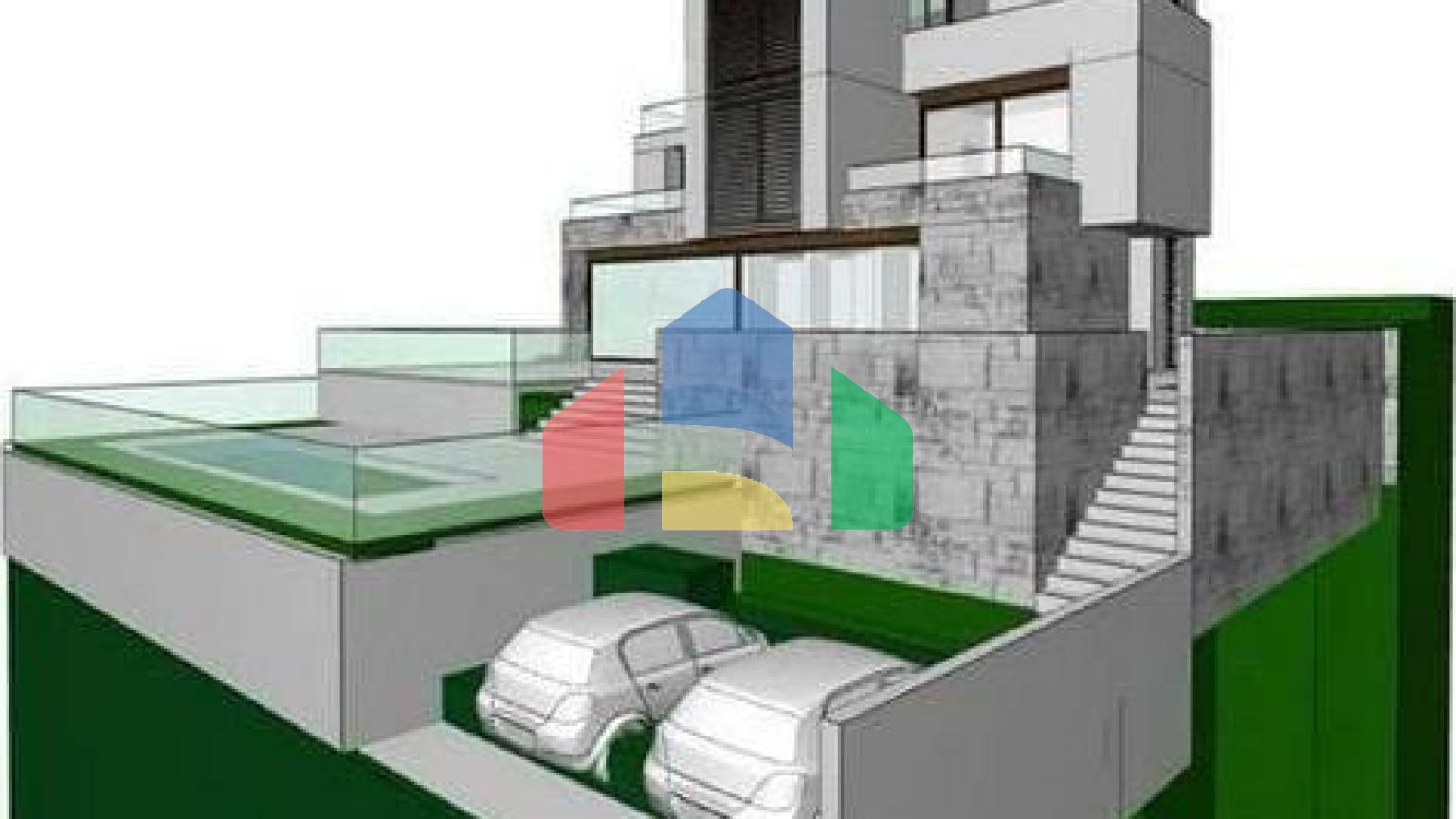 Новый дом в Баре, район Зелёный пояс