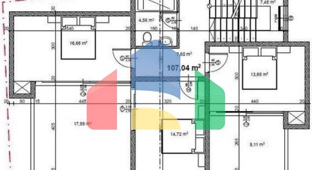 Новый дом в Баре, район Зелёный пояс