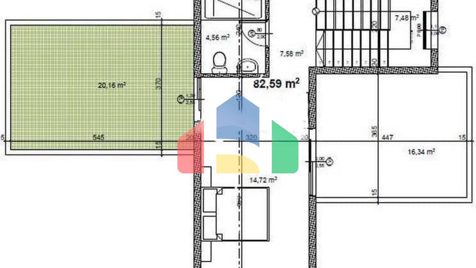 Новый дом в Баре, район Зелёный пояс