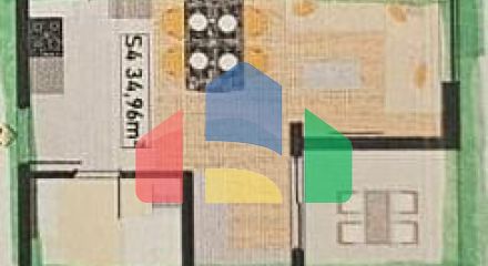 Уютная студия с видом на море в центре Бара