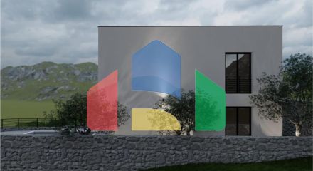 Новая вилла с бассейном и прекрасным панорамным видом в Баре, 320.000 евро