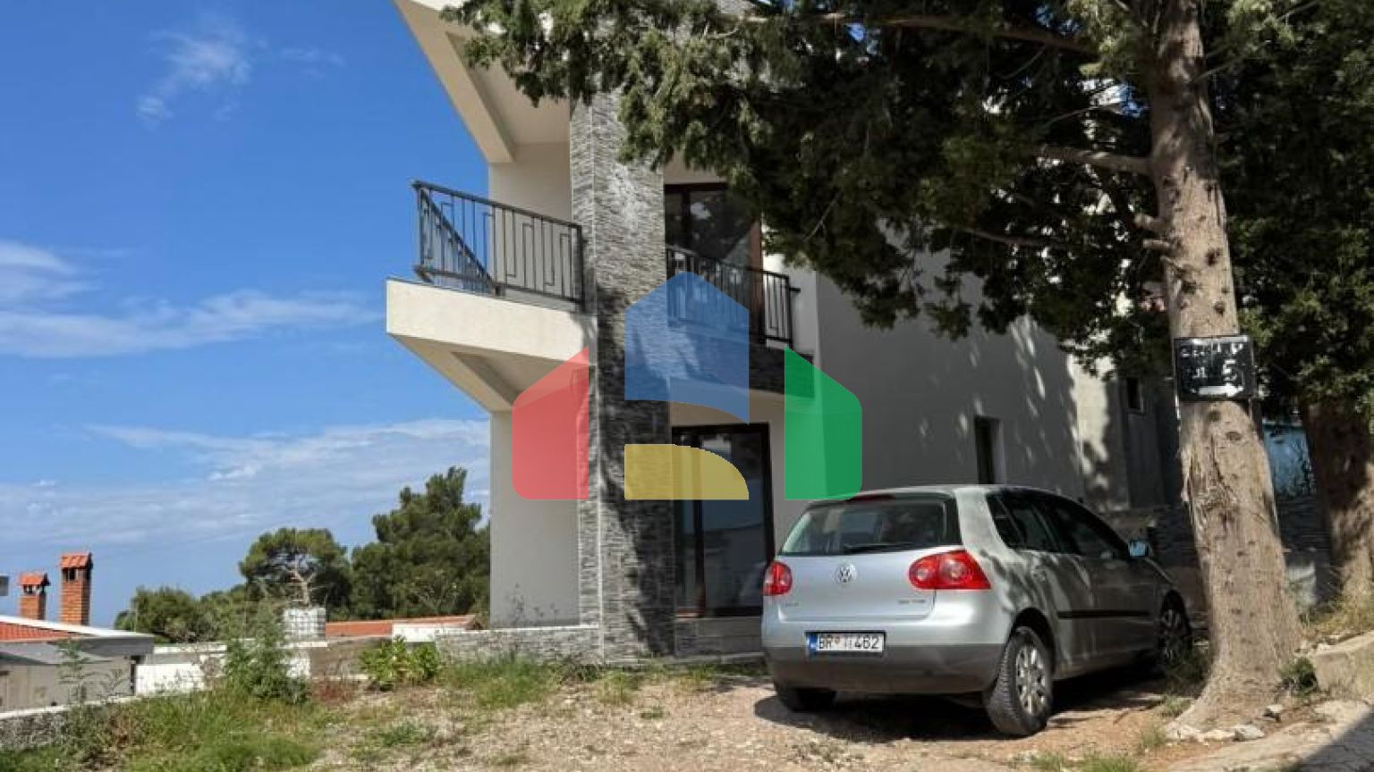 Продаётся новый дом с видом на море в Баре (Шушань, Зелёный пояс)