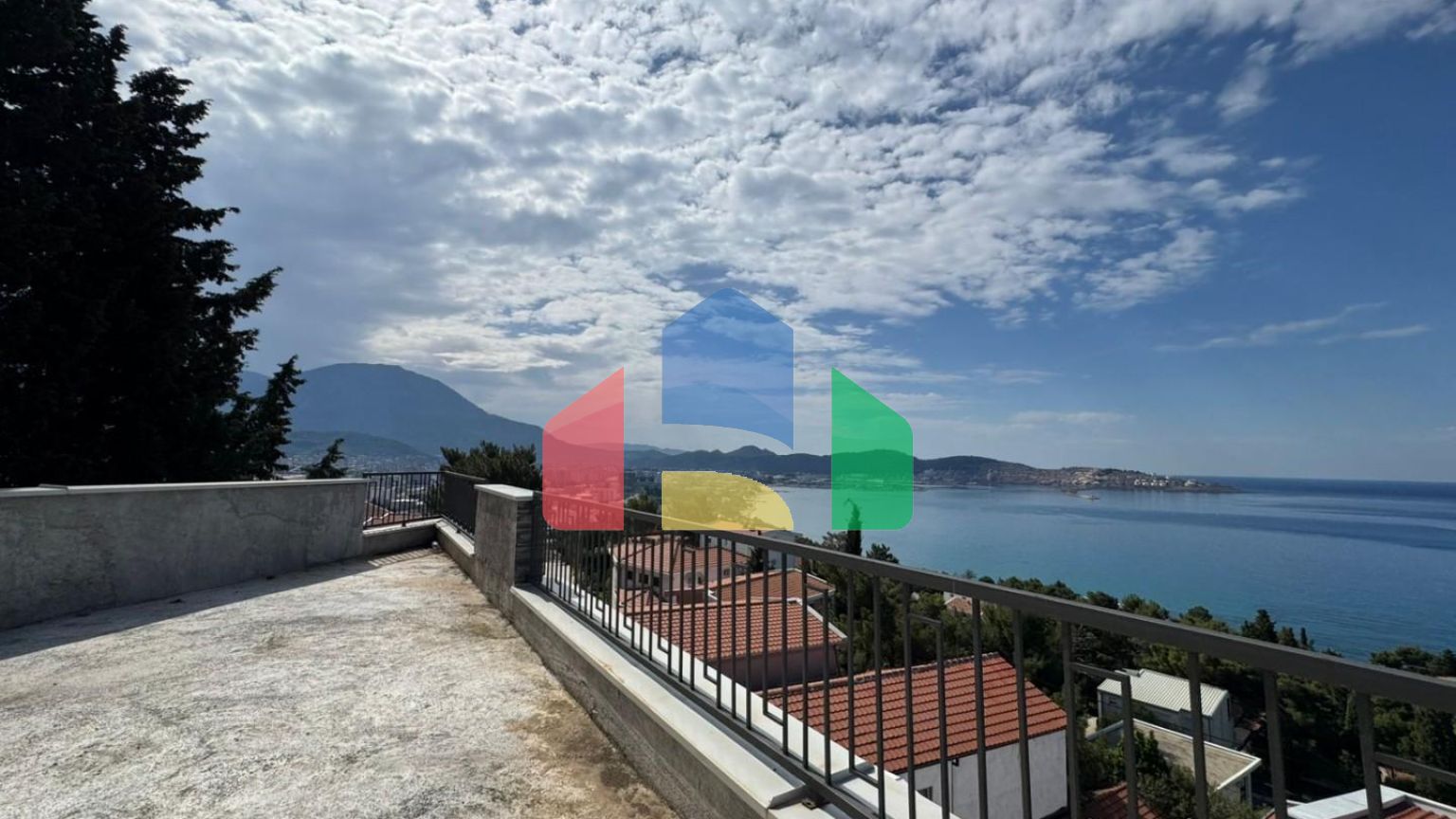 Продаётся новый дом с видом на море в Баре (Шушань, Зелёный пояс)