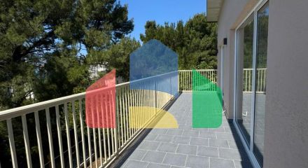 Просторная вилла с гостевым домом и видом на море город Бар, район Зеленый пояс, Черногория