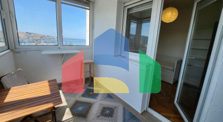 Two bedroom apartment with sea view in the center of Bar