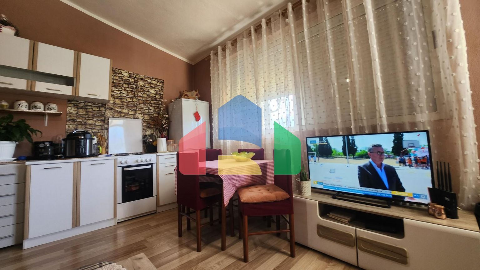 Квартира с 1 спальней в городе Бар, рядом с автобусной станцией