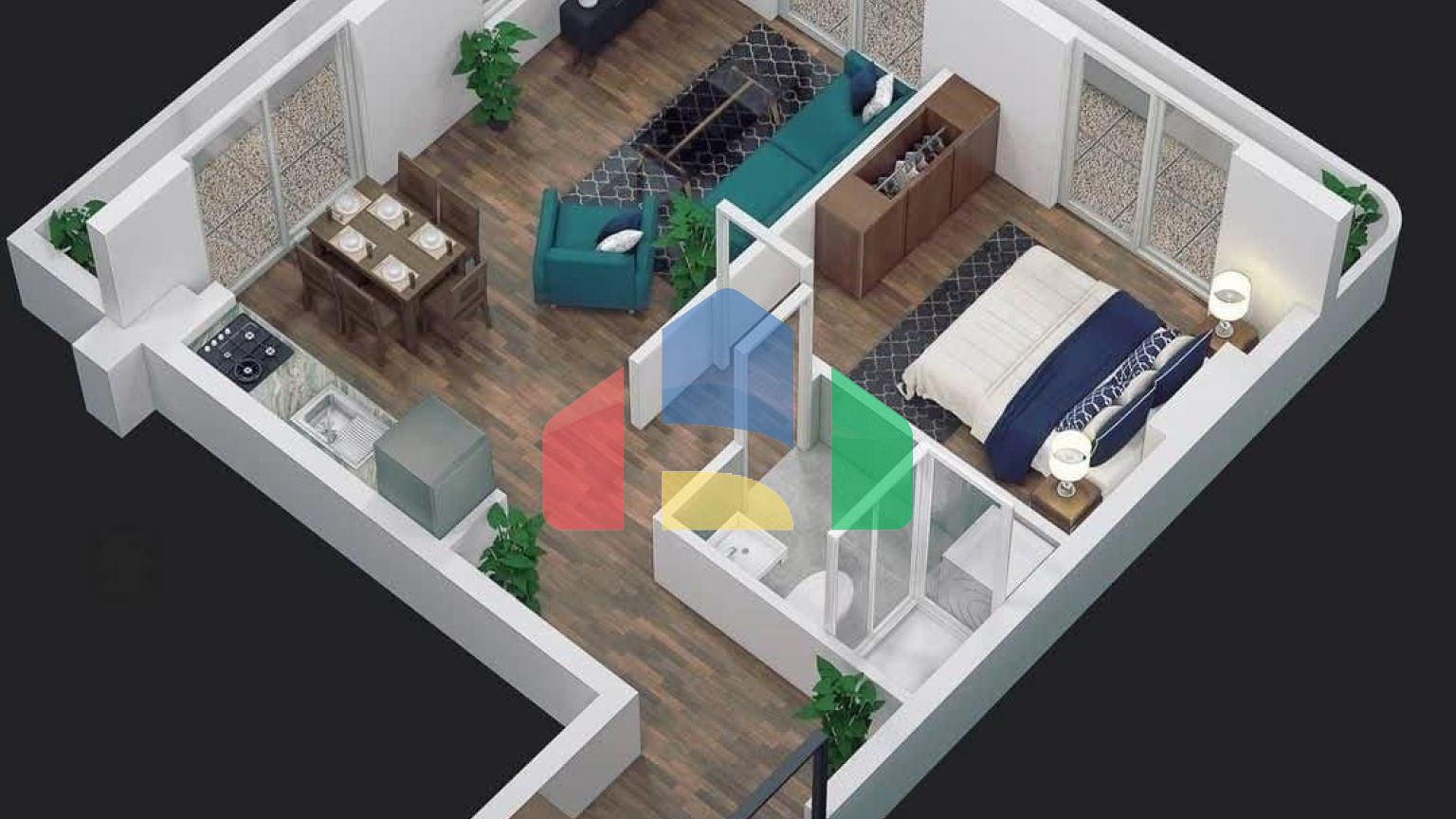 Квартира в центре Бара 52 м² новый дом