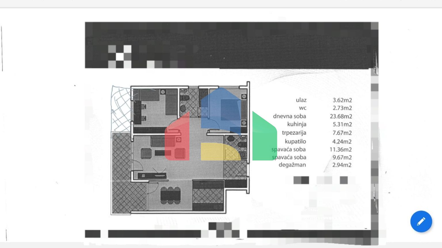 Квартира 87 м2 в центре Бара с видом на море
