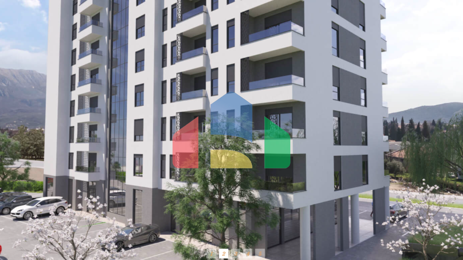 Студия 40 м² с чистовой отделкой, 5 этаж, город Бар, Черногория