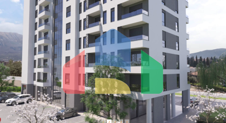 Студия 40 м² с чистовой отделкой, 5 этаж, город Бар, Черногория