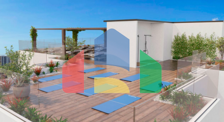 Студия 40 м² с чистовой отделкой, 5 этаж, город Бар, Черногория