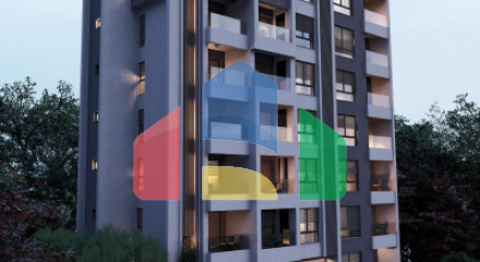 Современная квартира с видом на море в новом районе Барa, 55 м², 2 этаж, рассрочка до июня 2026