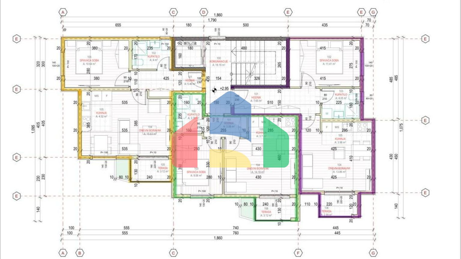 Продажа квартиры в новом легальном доме  Шушань, Бар