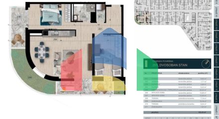 Продаётся элитная квартира в новом жилом комплексе в Баре.