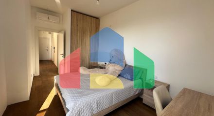 Квартира с 1 спальней с видом на море, в современном комплексе премиум класса в Баре.