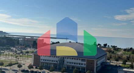 Квартира с 1 спальней с видом на море, в современном комплексе премиум класса в Баре.