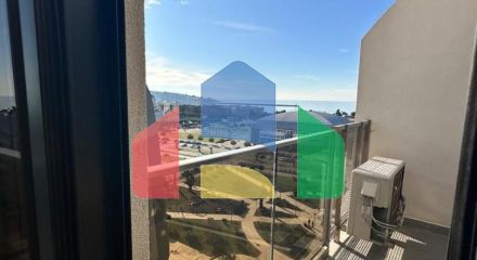 Квартира с 1 спальней с видом на море, в современном комплексе премиум класса в Баре.