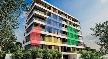 Apartments with a seaview in new building near center and sea in Bar