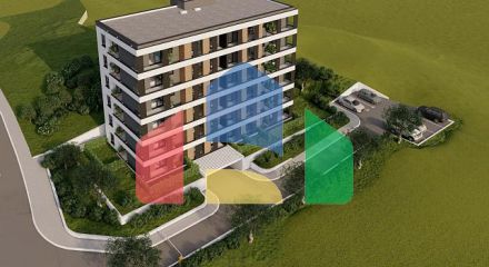 Apartments with a seaview in new building near center and sea in Bar