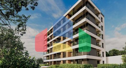 Apartments with a seaview in new building near center and sea in Bar