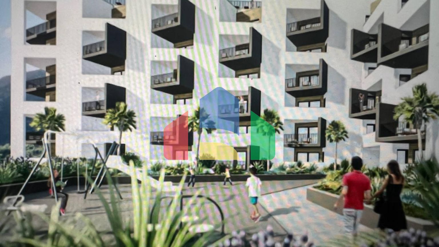 Апартаменты в Бечичи в комплексе Vuelo Sobre Becici