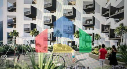 Апартаменты в Бечичи в комплексе Vuelo Sobre Becici Апартаменты в Бечичи в комплексе Vuelo Sobre Becici