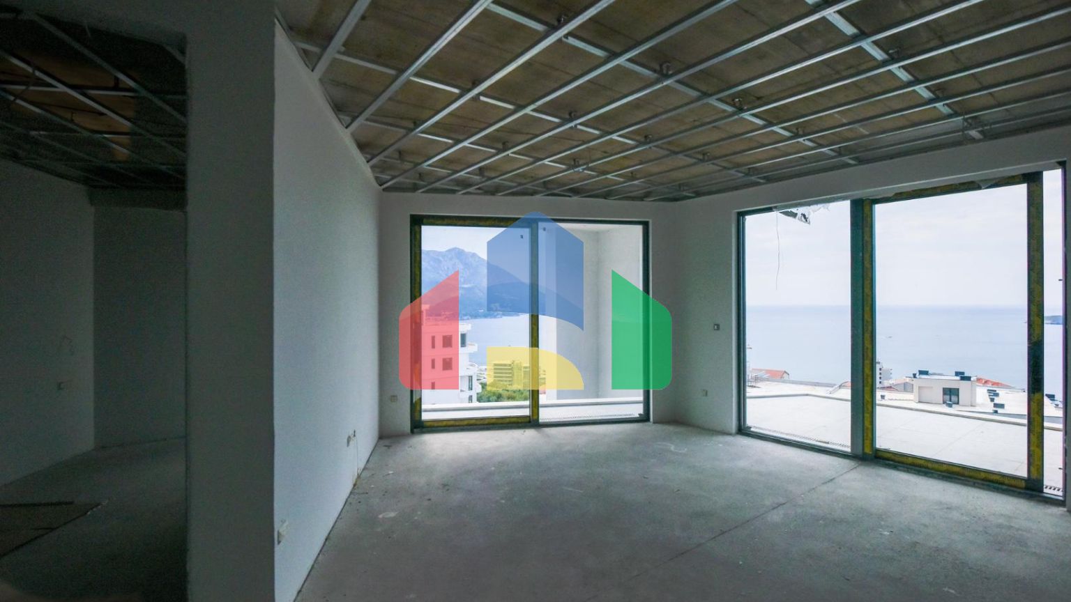 Апартаменты в Бечичи в комплексе Vuelo Sobre Becici