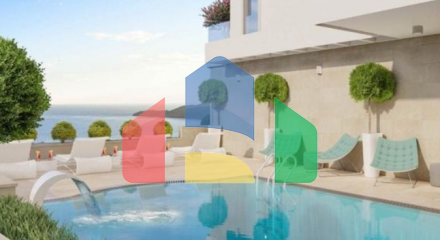 Two-bedroom apartment in a Premium class complex with a pool and SPA in Becici