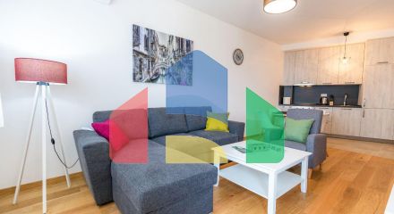 Apartment in Becici with panoramic sea views