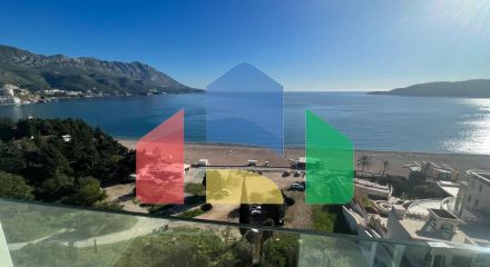 Luxury apartment with 1 bedroom on the 1st line of the sea