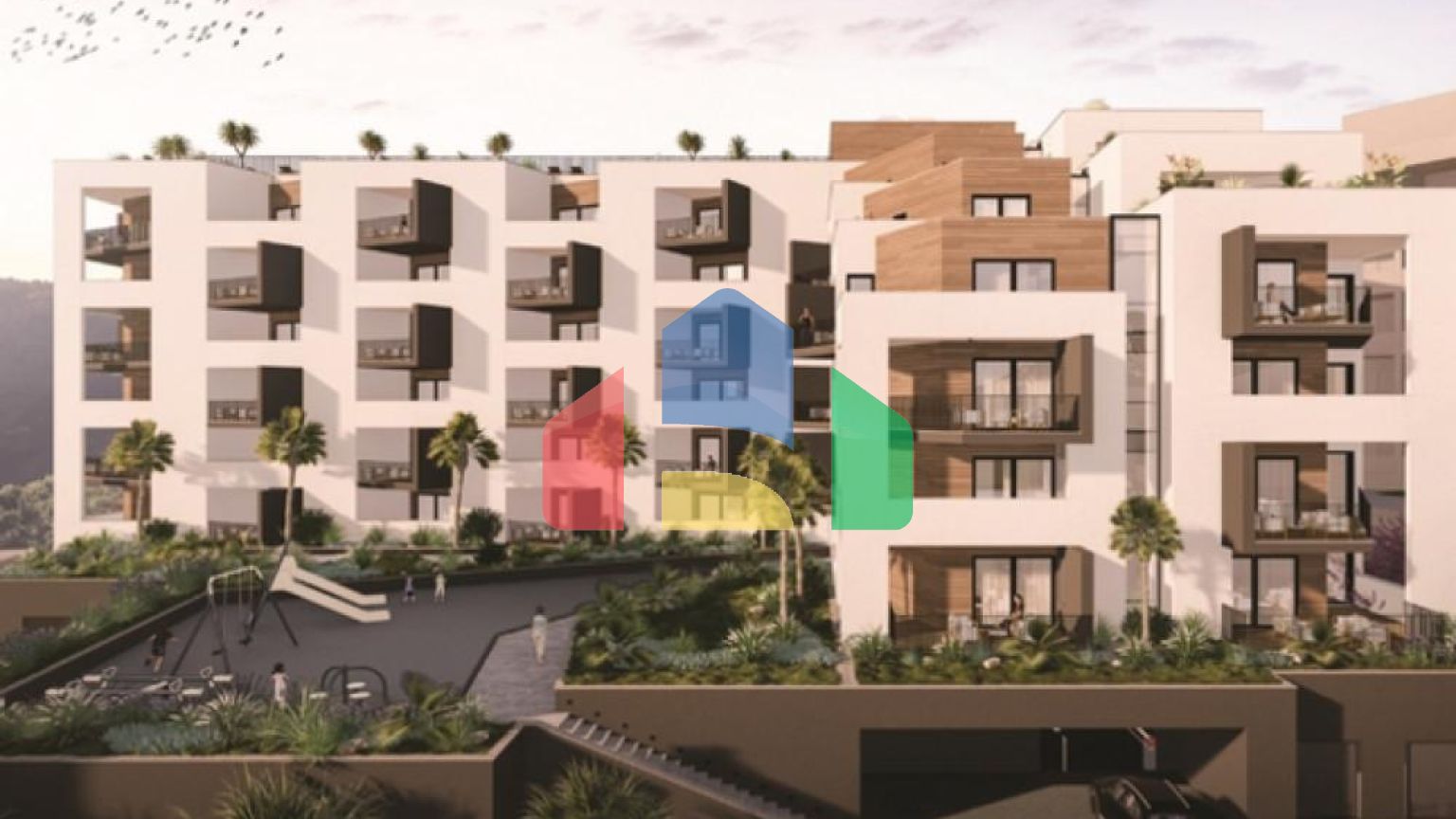 Будванская ривьера, район Бечичи. Новый жилой комплекс в популярном районе.