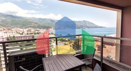 Апартаменты с панорамным видом на море, Бечичи, 388 800 евро