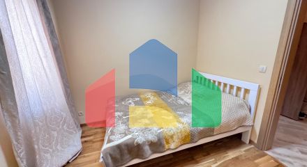 Квартира с 2 спальнями и панорамным видом на море и горы в Бечичи, новый комплекс с бассейном