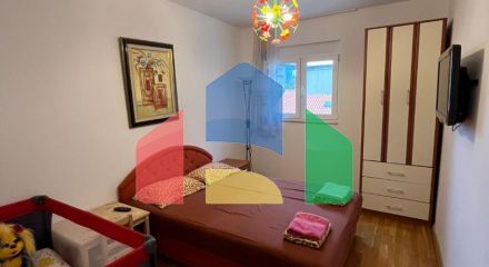 Two bedroom apartment with two balconies in Becici