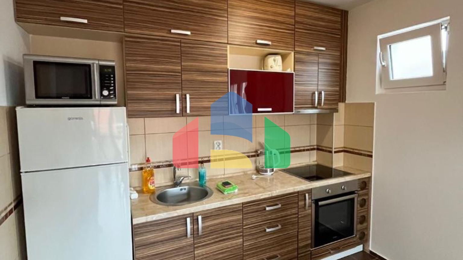 Квартира с двумя спальнями и двумя балконами в Бечичи