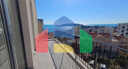 Sale of apartment in a new building with sea view, Becici