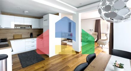 Продаётся роскошный двухэтажный пентхаус с бассейном и панорамным видом на море!