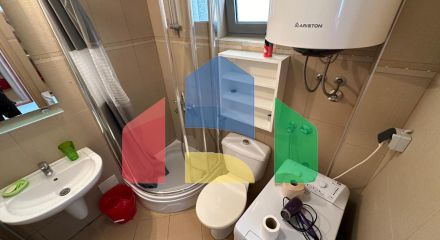 Квартира с 2 спальнями и панорамным видом на море в Бечичи