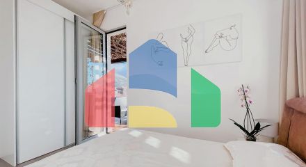 Квартира с 2 спальнями и гаражом в Бечичи