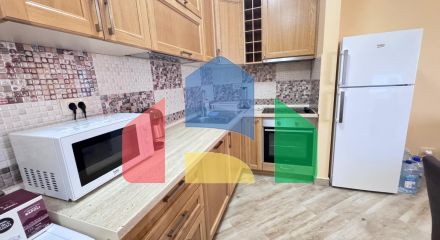 Квартира с 2 спальнями с панорамным видом на море и горы в новом комплексе с бассейном в Бечичи.