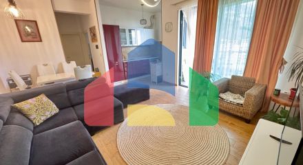 Квартира с 1 спальней с панорамным видом на море и горы в Бечичи