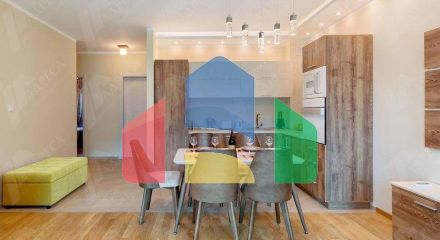 Beautiful 2 bedroom apartment with mountain and sea views in Becici.