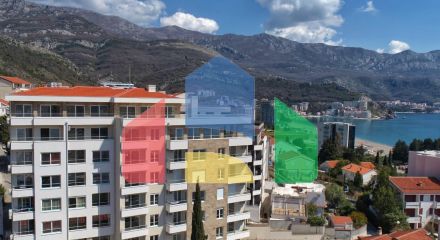 Немебелированная квартира в новом доме  в Бечичи