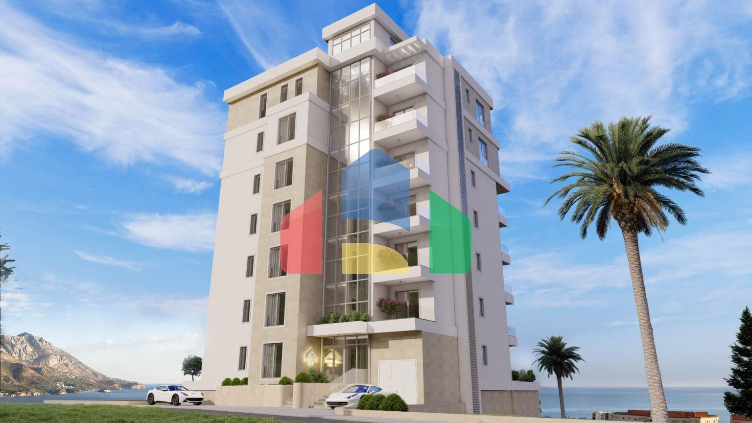 Инвестиционная квартира под аренду в новом комплексе со SPA в Бечичи, Будванская ривьера