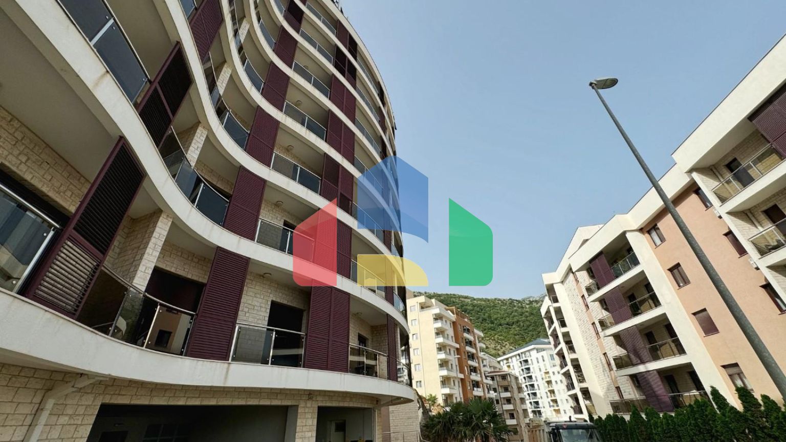 Студия с видом на море в комплексе Anatolia, Бечичи, Будванская Ривьера