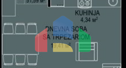 Квартира в Бечичи от застройщика, 200 метров от лучшего пляжа Будванской ривьеры