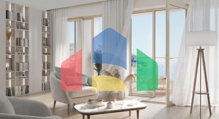 2 bedroom penthouse in Becici directly from the developer, 200 m to the beach