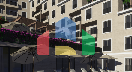 Современные апартаменты с рабочими зонами и видом на море — для жизни и удалённой работы