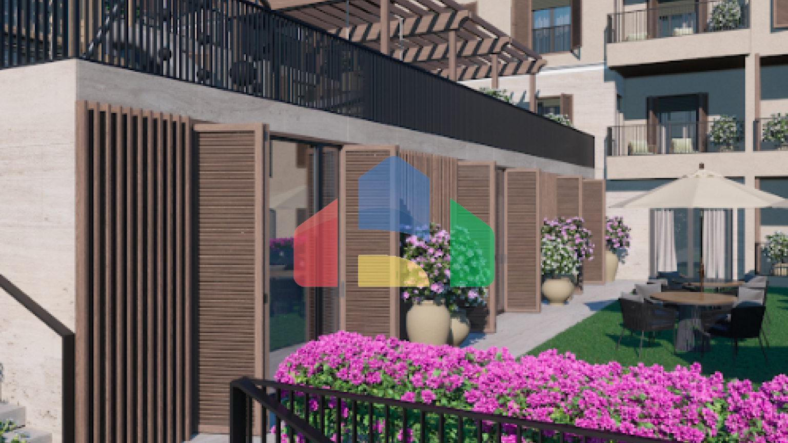 Просторная квартира с видом на море — для жизни и отдыха в Будванской ривьере, Бечичи